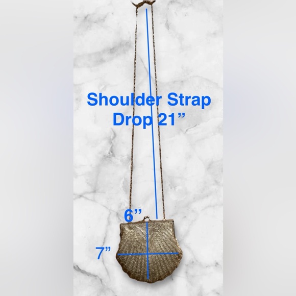 Vintage Silver Beaded Evening Bag - Picture 4 of 6